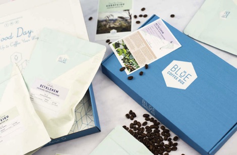 Blue Coffee Box